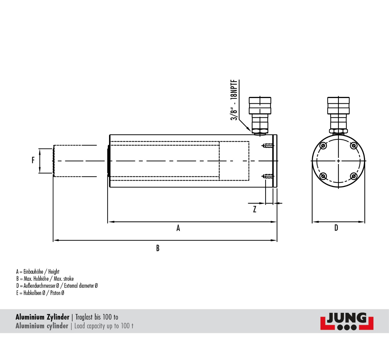 JHU 2002 - Aluminium cylinders