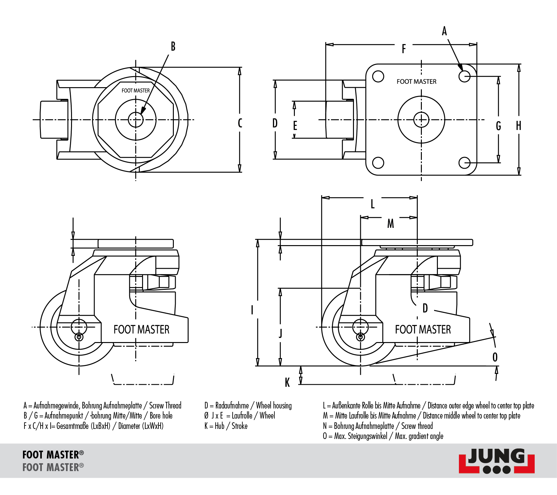 JGD 120 F - Heberolle